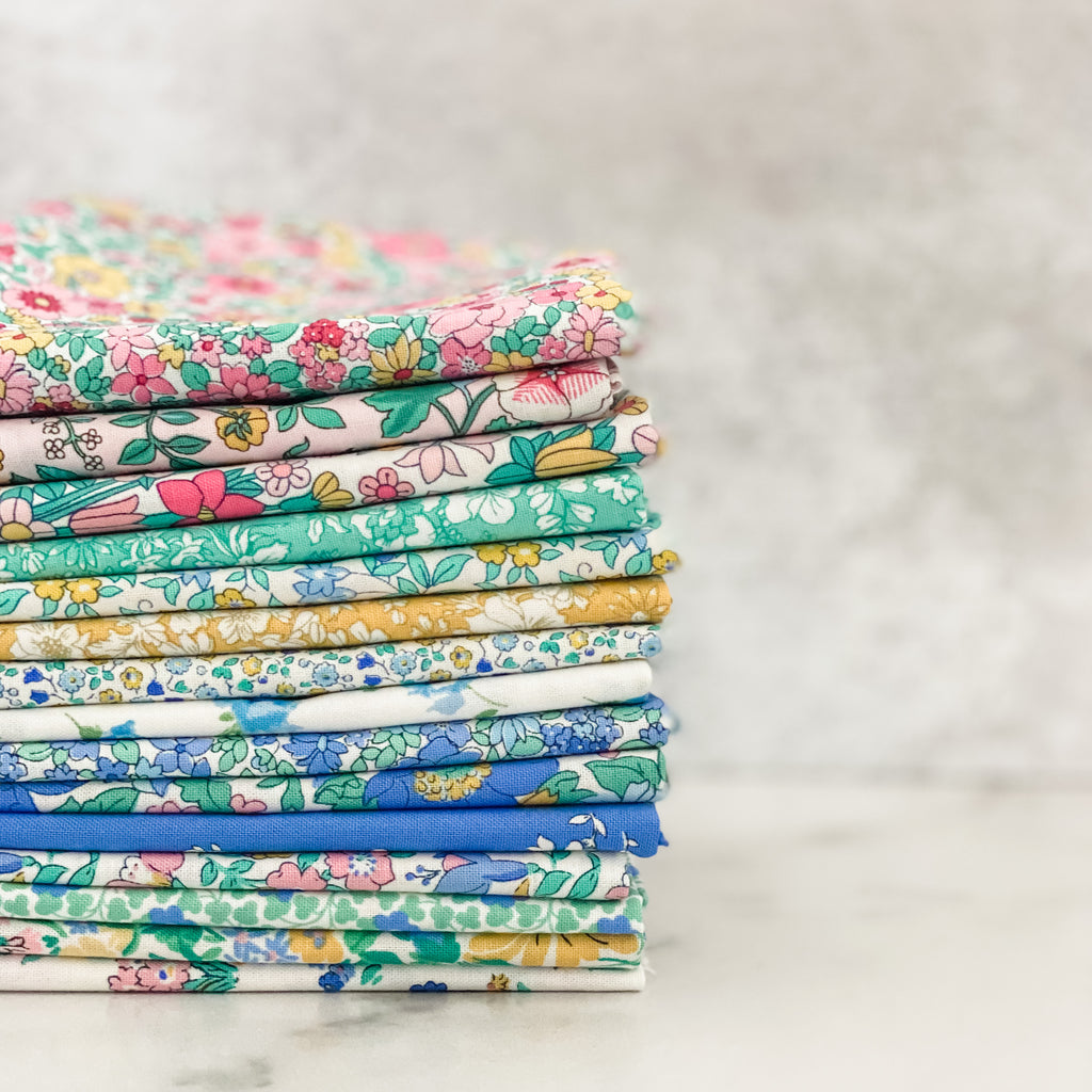 Liberty of London Flower Show Sunrise for Riley Blake Designs Fat Quarter Bundle