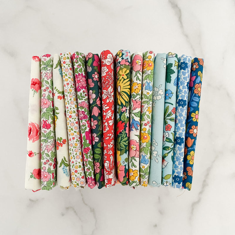 Liberty of London Flower Show Midsummer for Riley Blake Designs Half Yard Bundle