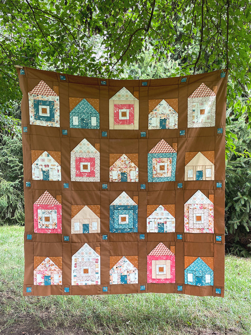 Bookish Sweet Home Quilt Kit by Sharon Holland