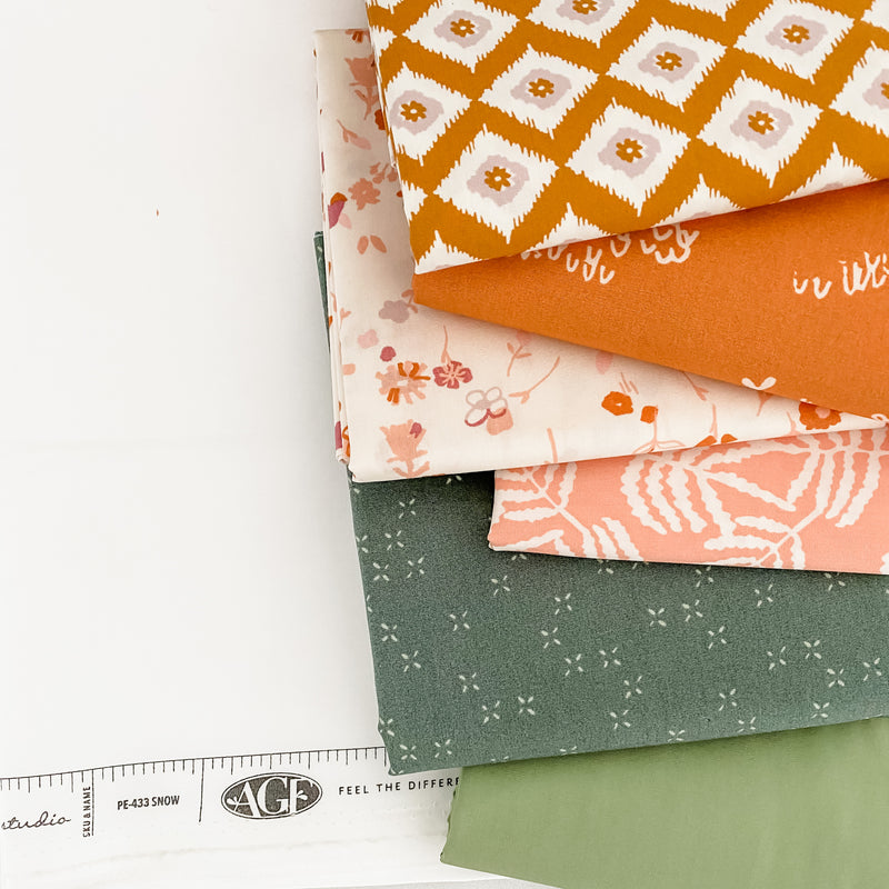 Prickly Pear Quilt Kit by Sharon Holland featuring Lilliput Fabrics