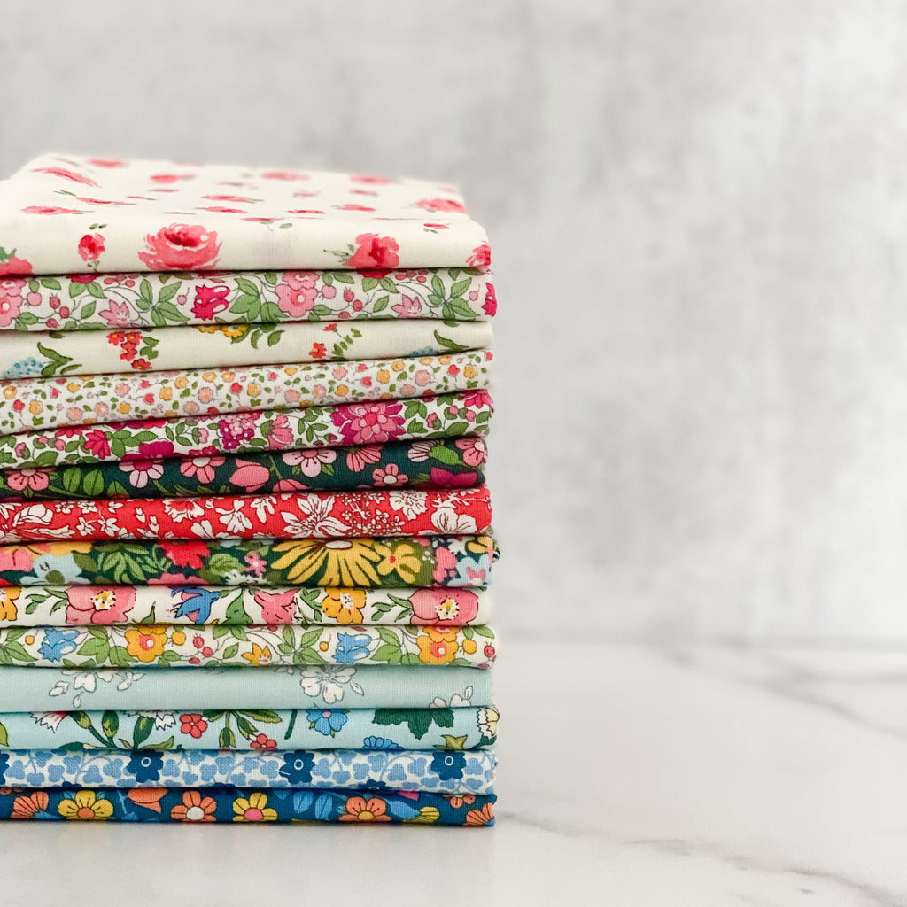 Liberty of London Flower Show Midsummer for Riley Blake Designs Fat Quarter Bundle