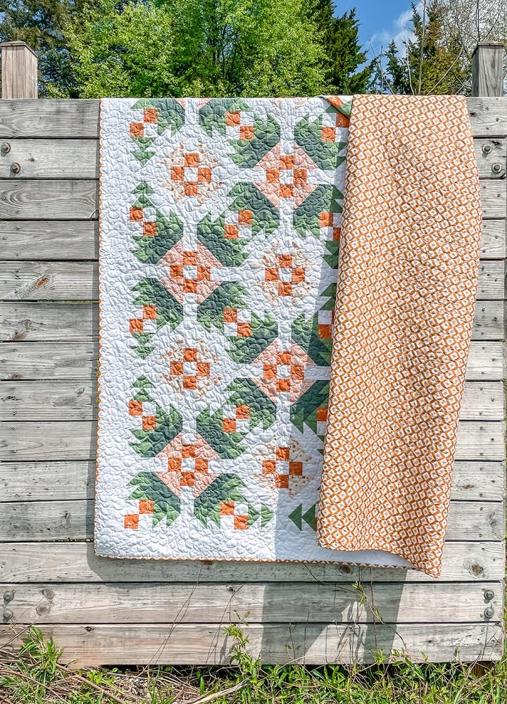 Prickly Pear Quilt Kit by Sharon Holland featuring Lilliput Fabrics