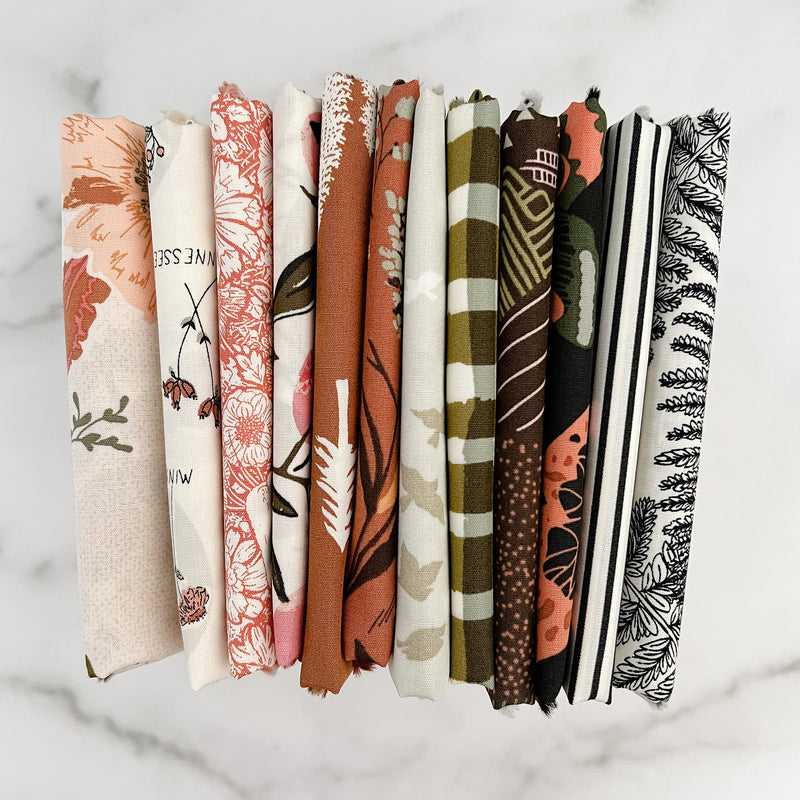 Roots of Nature by Bonnie Christine for Art Gallery Fabrics Fat Quarter Bundle