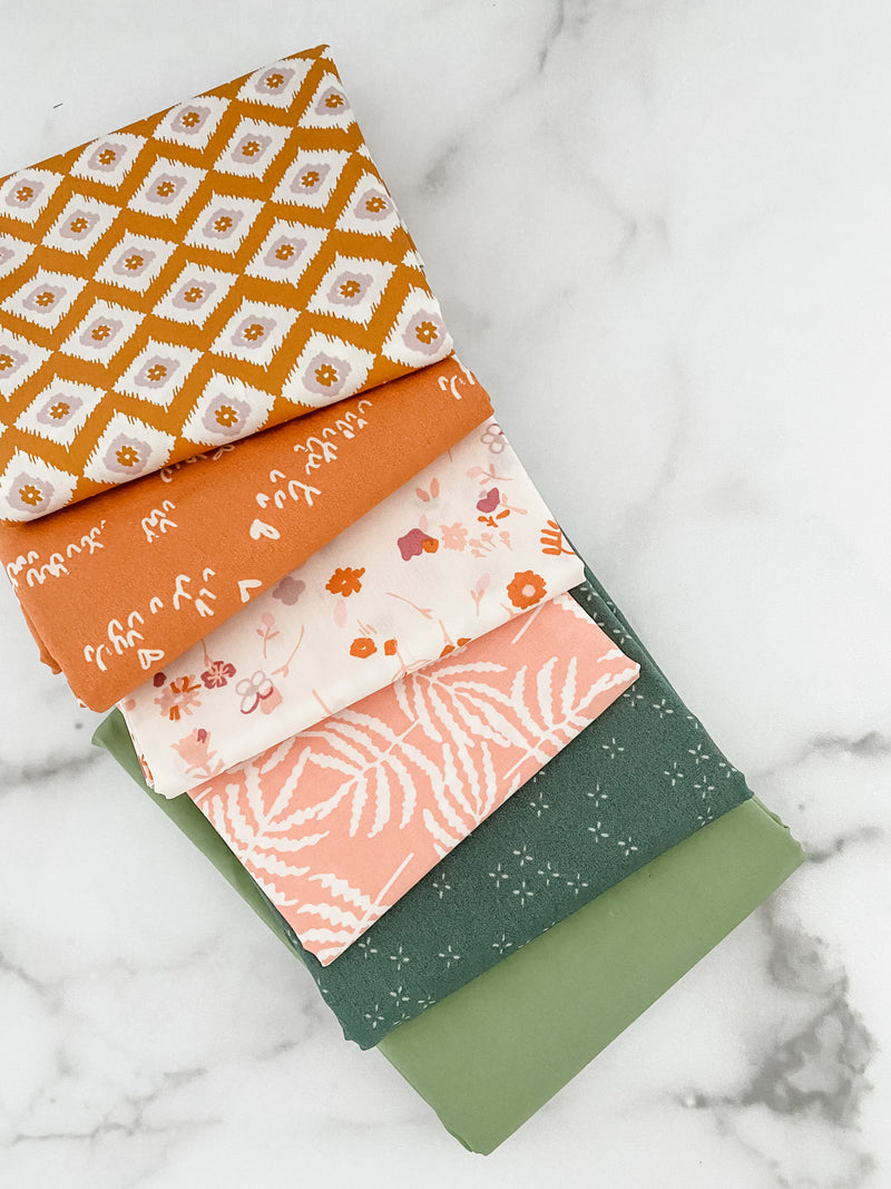 Prickly Pear Quilt Kit by Sharon Holland featuring Lilliput Fabrics