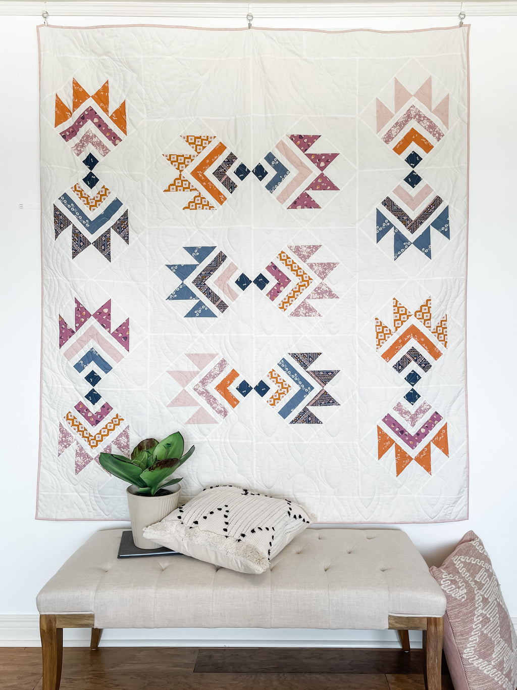 South Paw Quilt Kit by Sharon Holland featuring Lilliput Fabrics