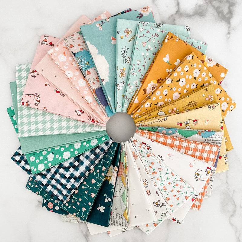 Hidden Cottage by Minki Kim for Riley Blake Designs Fat Quarter Bundle