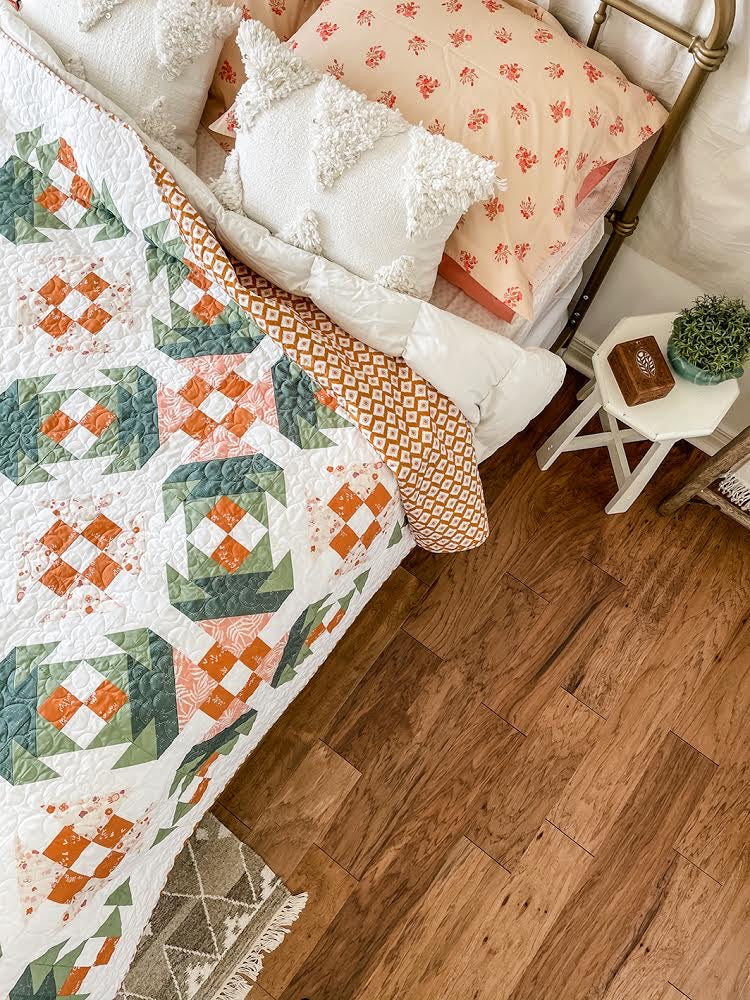 Prickly Pear Quilt Kit by Sharon Holland featuring Lilliput Fabrics