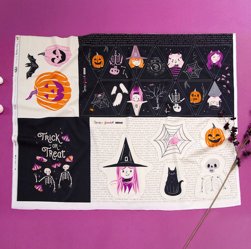 Sweet Haunting Spooky and Sweeter Panel by Art Gallery Fabrics