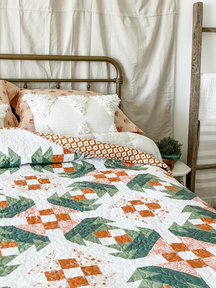 Prickly Pear Quilt Kit by Sharon Holland featuring Lilliput Fabrics