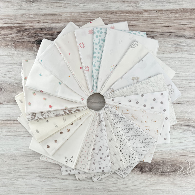 Hush Hush 2 by Riley Blake Designers for Riley Blake Designs Low Volume Fat Quarter Bundle