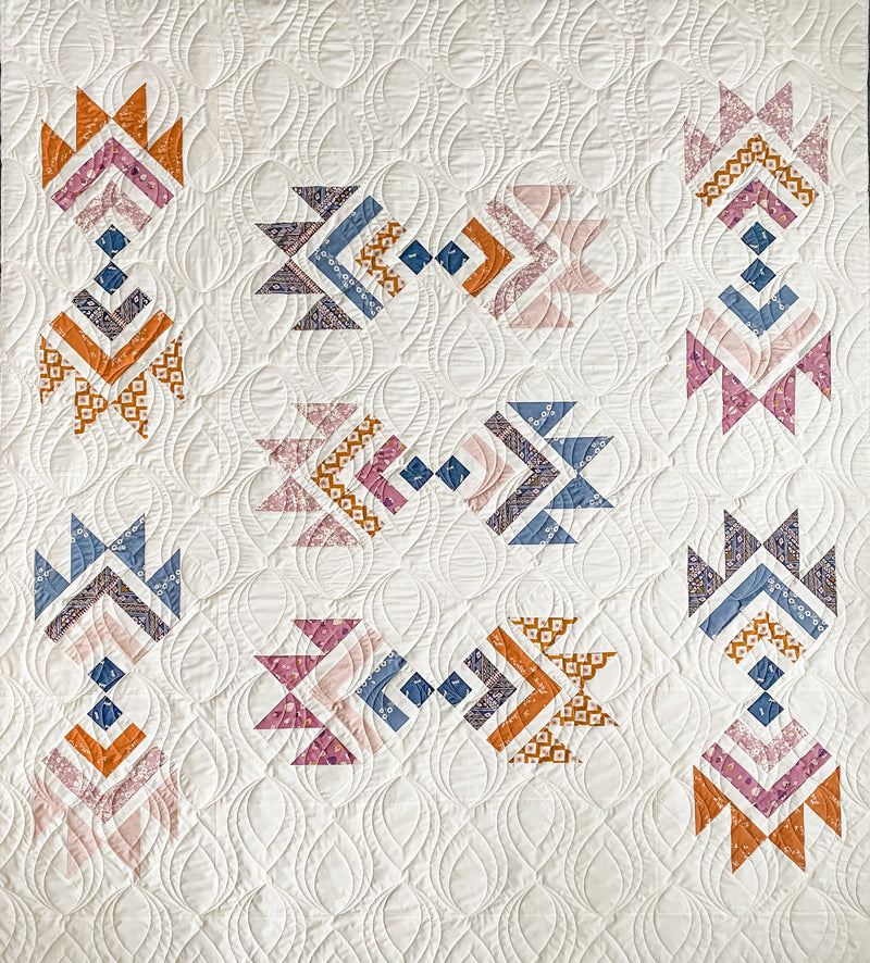 South Paw Quilt Kit by Sharon Holland featuring Lilliput Fabrics