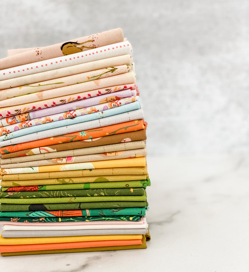 West Hill Basics by Heather Ross for Windham Fabrics Half Yard Bundle