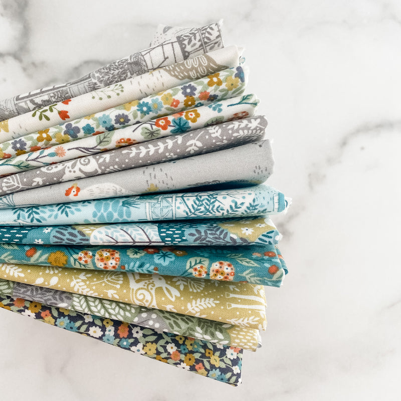 Claras Garden by Makower UK Fat Quarter Bundle