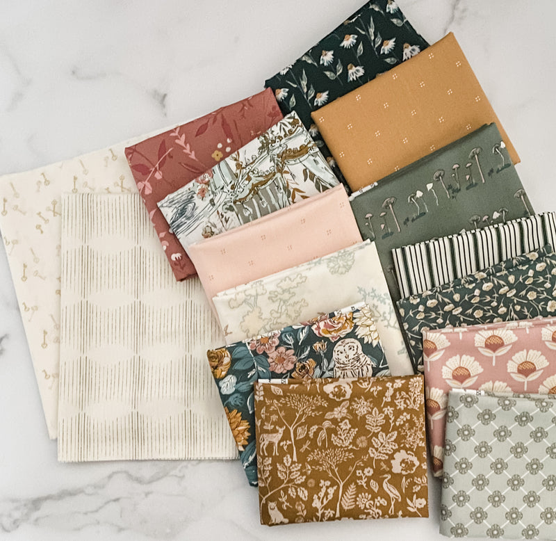 Willow Castle Garden Quilt Kit by Sharon Holland for Art Gallery Fabrics