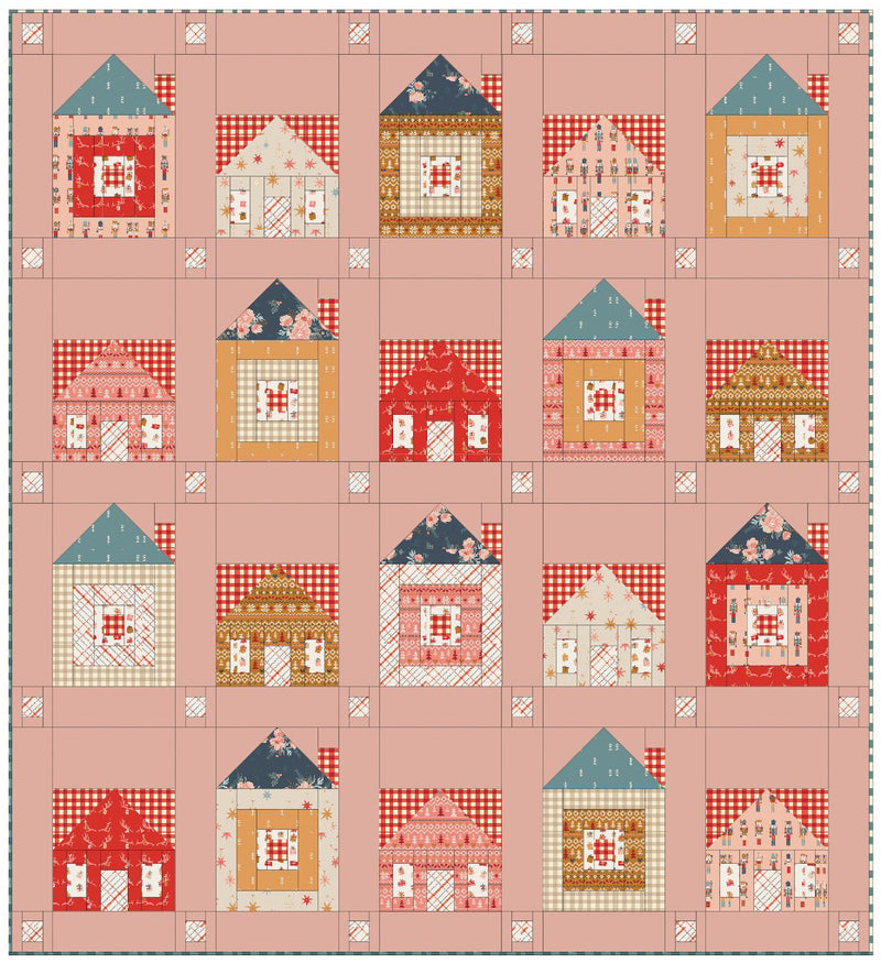 Christmas in the City Basics by Art Gallery Fabrics Half Yard Bundle