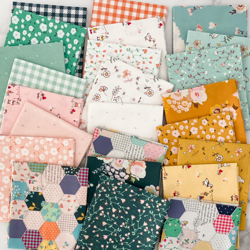 Hidden Cottage by Minki Kim for Riley Blake Designs Fat Quarter Bundle