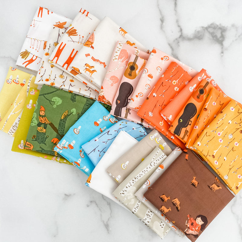 Far Far Away 3 by Heather Ross for Windham Fabrics Fat Quarter Bundle