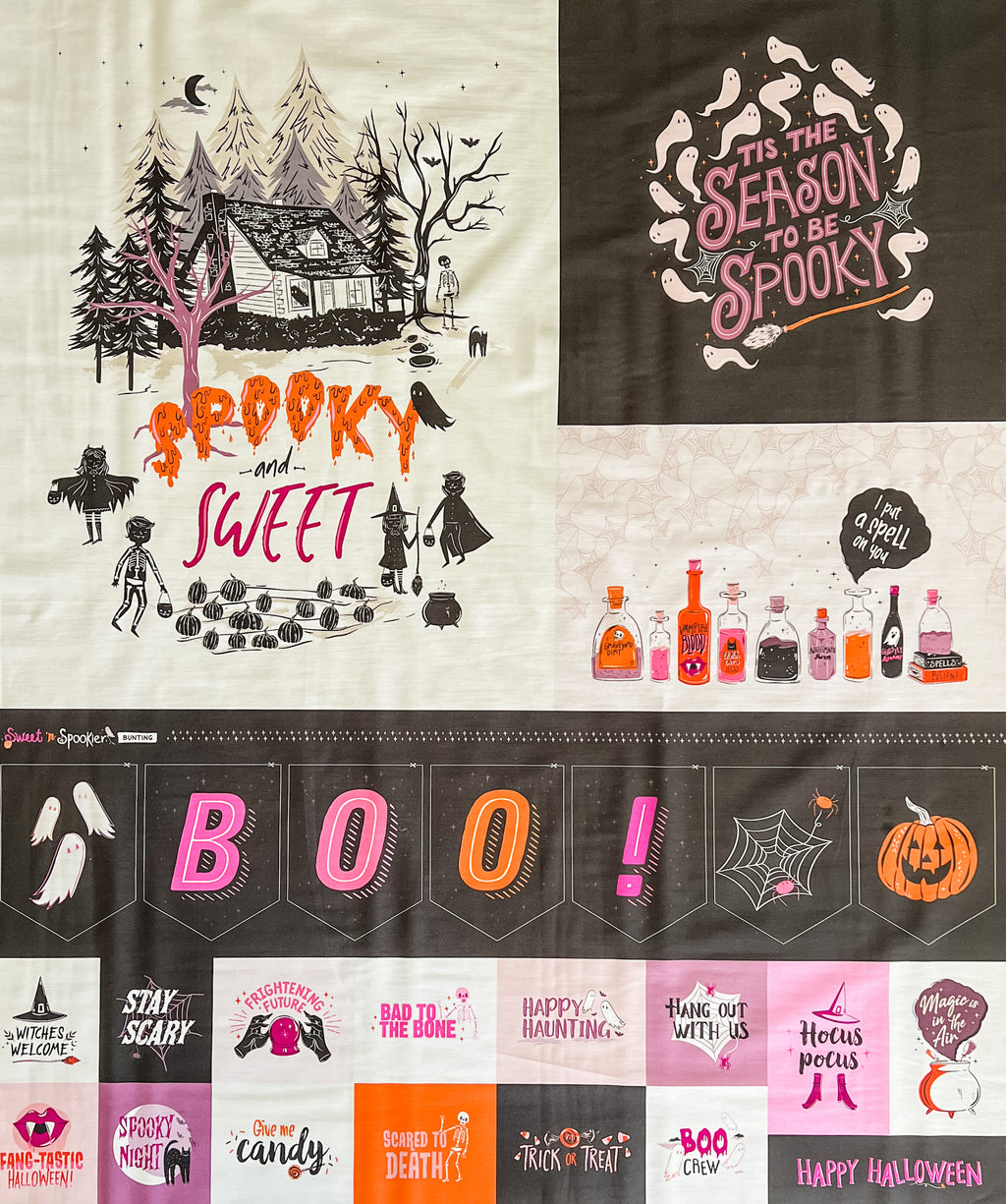 Spooky Season Panel Sweet and Spookier by Art Gallery Fabrics
