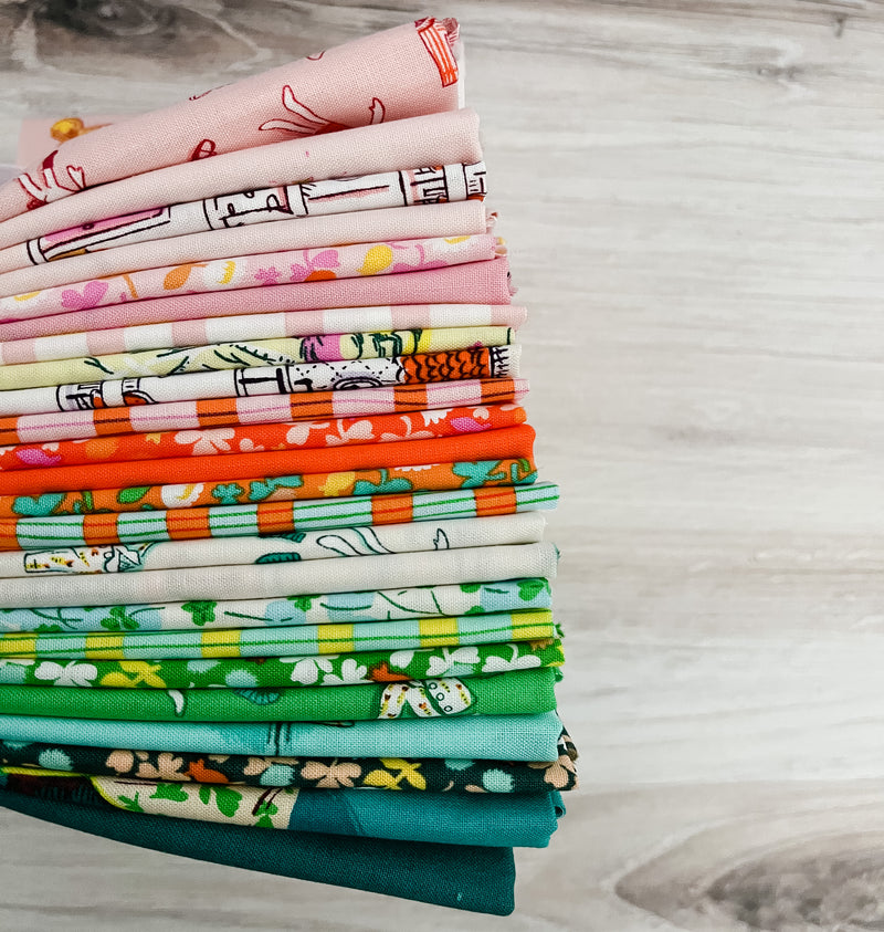 Lucky Rabbit by Heather Ross for Windham Fabrics Half Yard Bundle