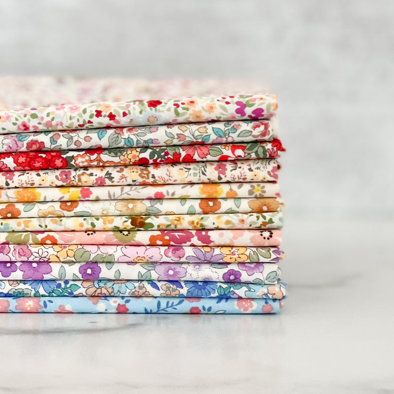 Sevenberry Florals for Robert Kaufman Fat Quarter Bundle